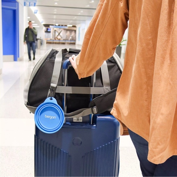 bergan comfort carrier small pet (black/grey) - Picture 7 of 10